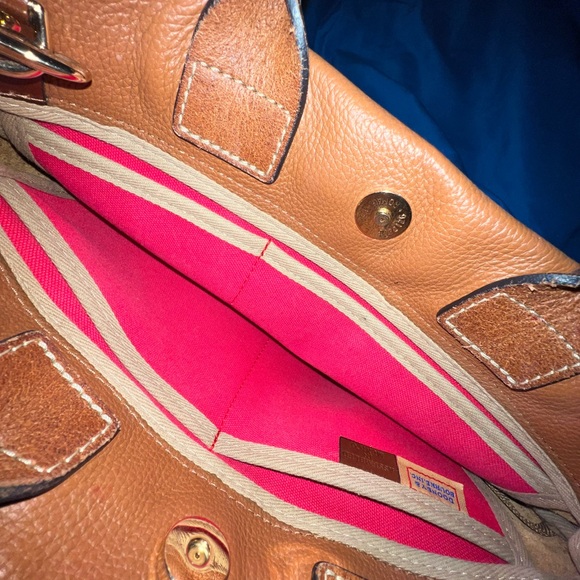 Dooney & Bourke Brown Leather Women's Bag - Picture 4 of 8